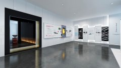 金科企業展廳滑軌屏設計效果圖